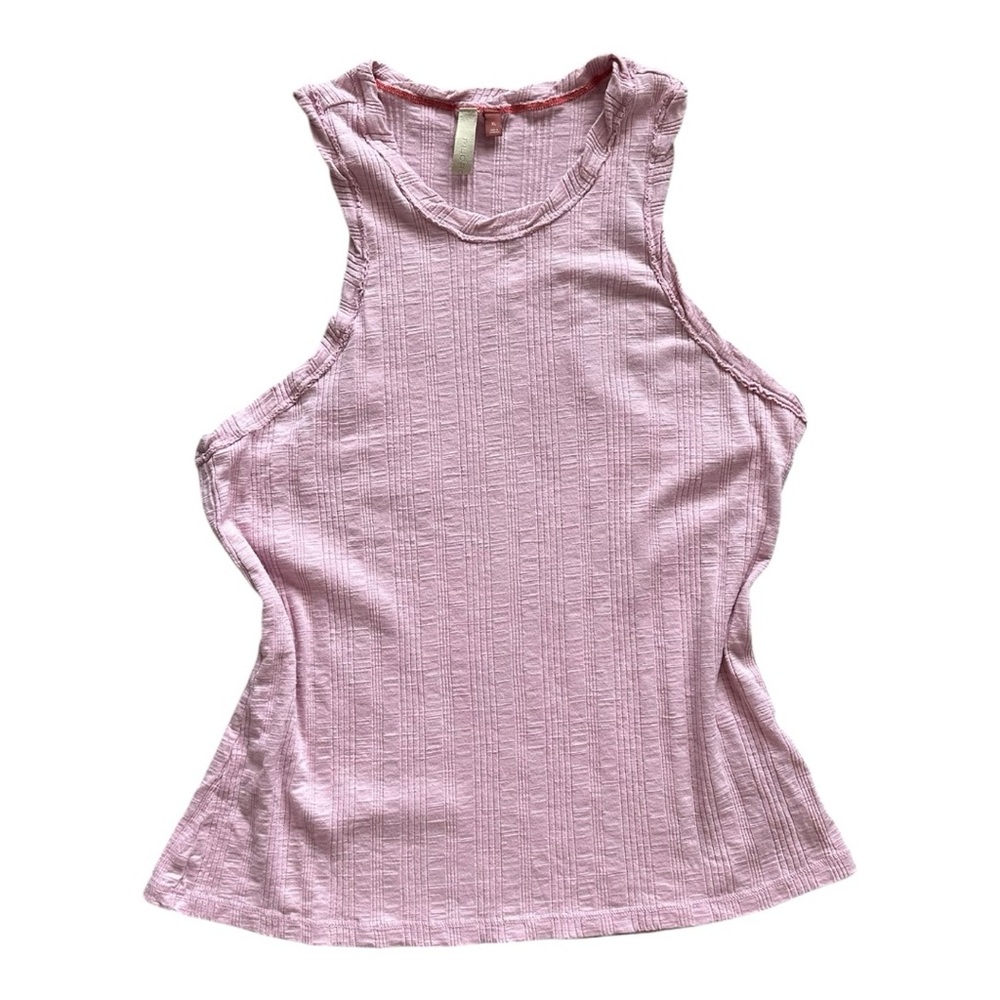 Pilcro Anthropologie Sleeveless Pink Textured Women's Tank Top
